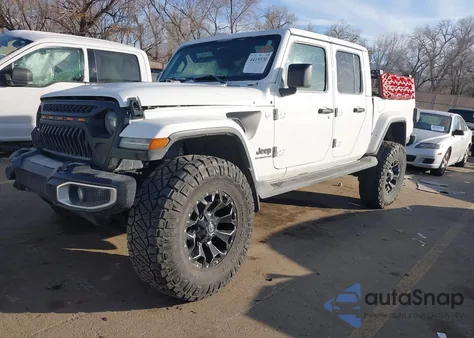 2020 Jeep Gladiator Overland 4X4 from USA, damaged, VIN 1C6HJTFG4LL123736